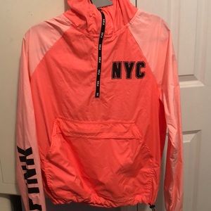 I am selling this pink and black New York jacket!